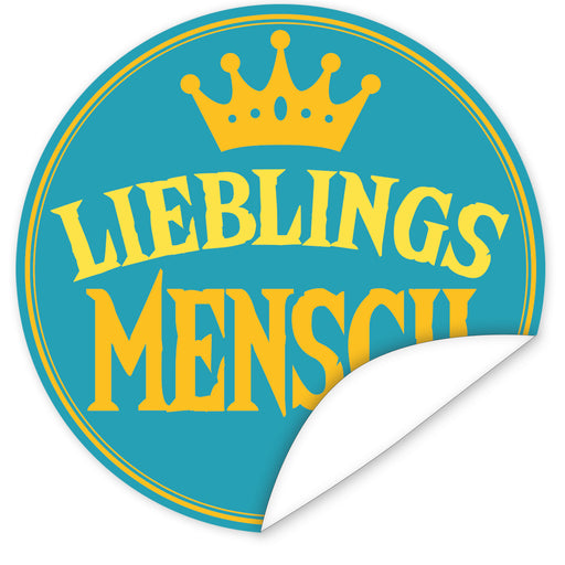 Aufkleber-Lieblingsmensch