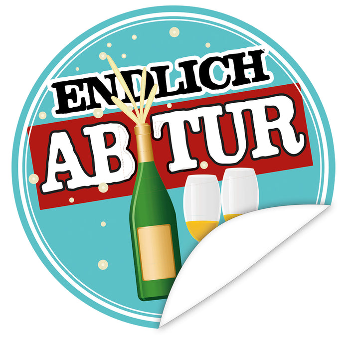 Aufkleber-Endlich-Abitur