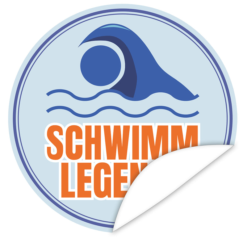 Aufkleber-Hobby-6-Schwimmen
