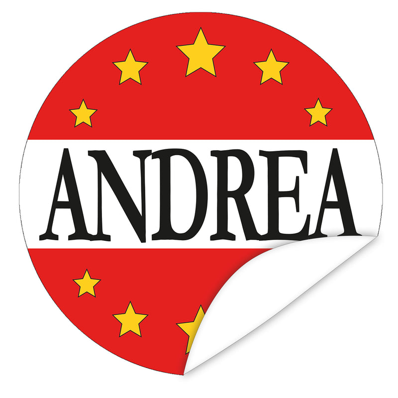 Aufkleber-Name-Andrea