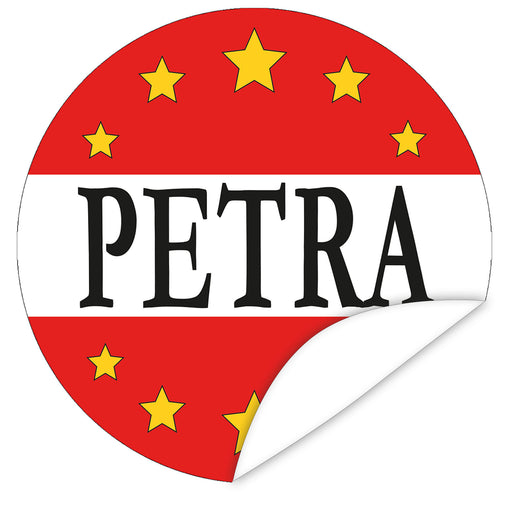 Aufkleber-Name-Petra