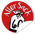 Aufkleber-Alter-Sack-60-roter-Aufkleber-weisse-Schrift-und-Sack