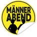Aufkleber-Maennerabend