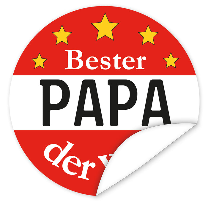 Aufkleber-Papa-Schild