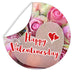 Aufkleber-Happy-Valentinesday-Rosen-Bild
