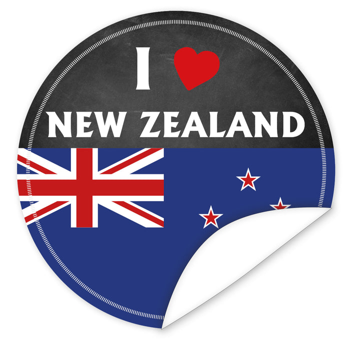 Aufkleber-I-love-New-Zealand