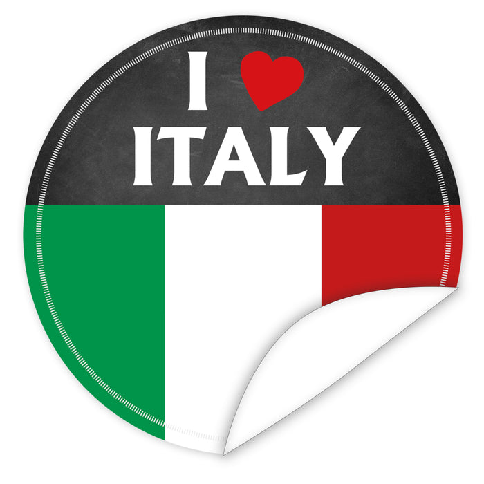 Aufkleber-I-love-Italy