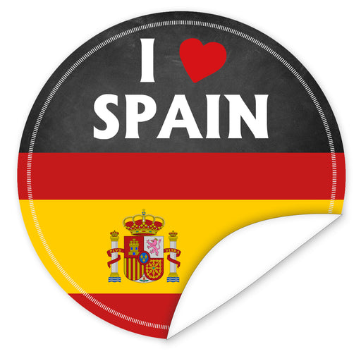 Aufkleber-I-love-Spain