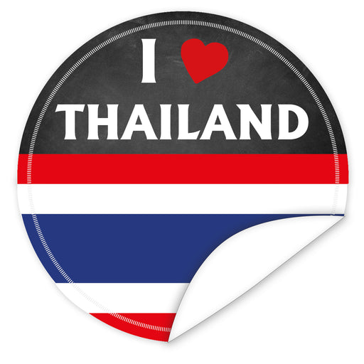 Aufkleber-I-love-Thailand