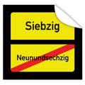 Aufkleber-Ortsschild-eckig-ausgeschrieben-70-Schwarz-gelb-Ortsschildoptik
