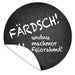 Aufkleber-Faerdsch-Und-nu-machmor-Feiorahmd-Design-Tafel-mit-Kreideschrift
