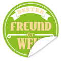 Aufkleber-Bester-Freund