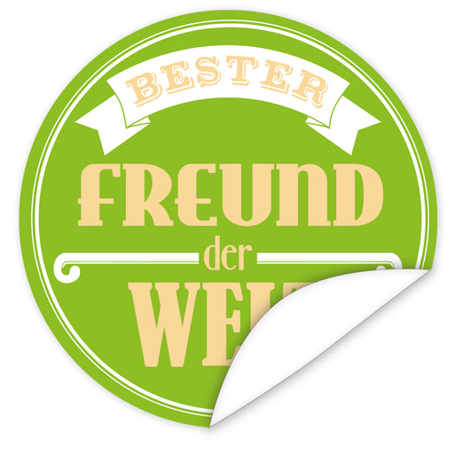 Aufkleber-Bester-Freund