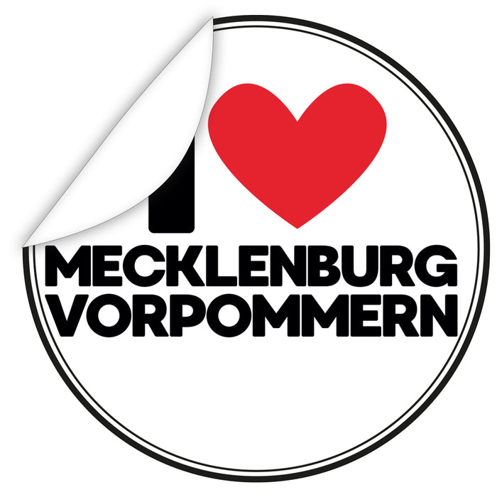 Aufkleber-I-Love-Mecklenburg-Vorpommern