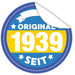 Original-seit-1939-blauer-Aufkleber