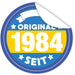 Original-seit-1984-blauer-Aufkleber