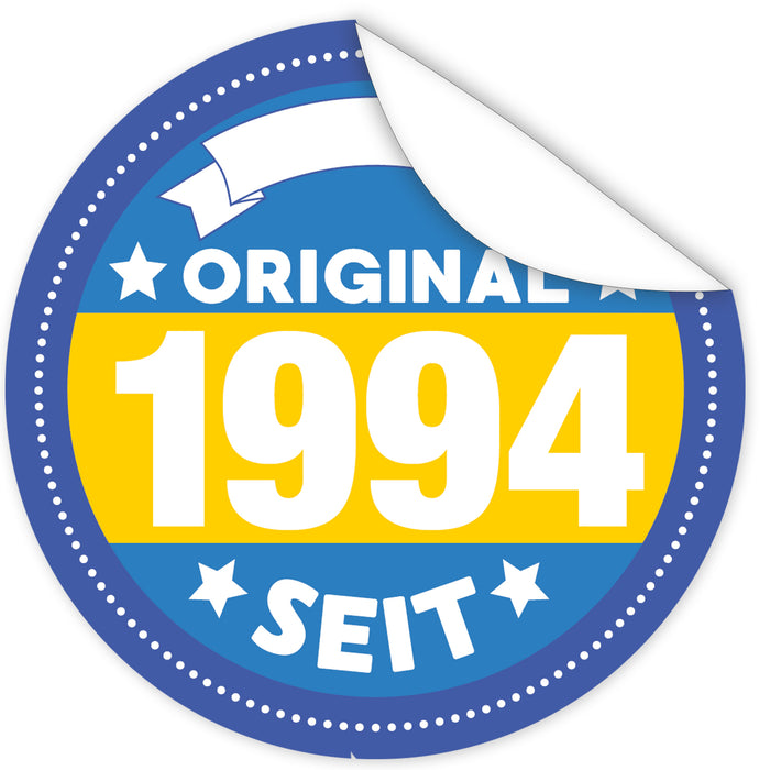 Original-seit-1994-blauer-Aufkleber
