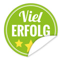 Aufkleber-Viel-Erfolg