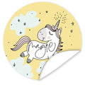 Aufkleber-Einhorn