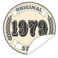 Original-seit-1979-western-blauer-Aufkleber