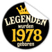 Legenden-wurden-1978-geboren-blauer-Aufkleber