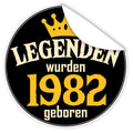 Legenden-wurden-1982-geboren-blauer-Aufkleber