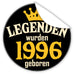 Legenden-wurden-1996-geboren-blauer-Aufkleber