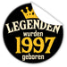 Legenden-wurden-1997-geboren-blauer-Aufkleber