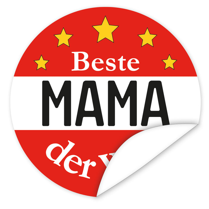 Aufkleber-Mama-Schild