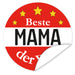 Aufkleber-Mama-Schild