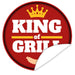 Aufkleber-Grillmeister--King-of-Grill
