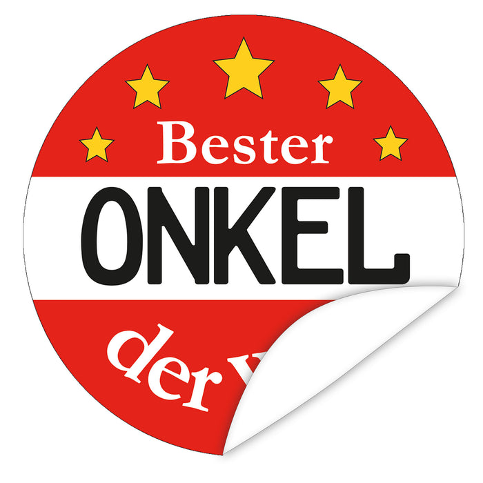Aufkleber-Bester-Onkel