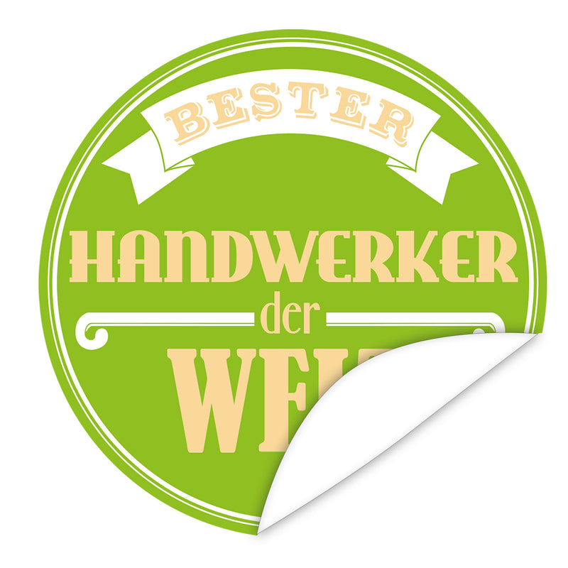 Aufkleber-Bester-Handwerker