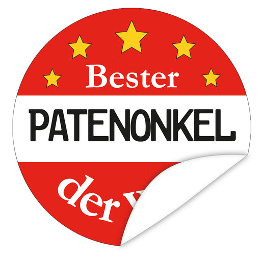 Aufkleber-Bester-Patenonkel