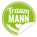 Aufkleber-Traummann