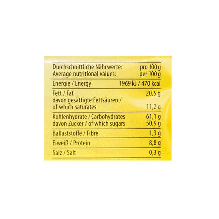 Zetti Bambina Eierlikör Tafel Karamell und Haselnußsplittern 100g