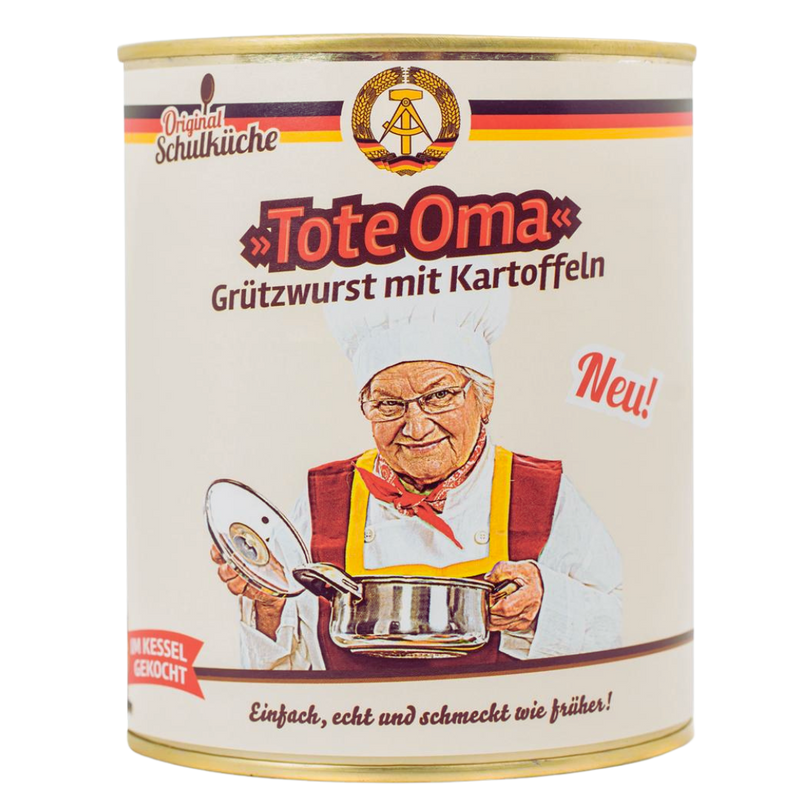 Original DDR Schulküche - Tote Oma 800g.