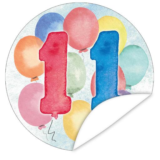 Aufkleber-11-Zahlen-Aquarell