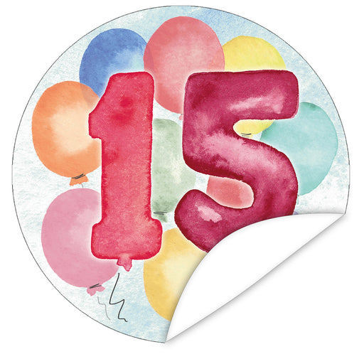 Aufkleber-15-Zahlen-Aquarell