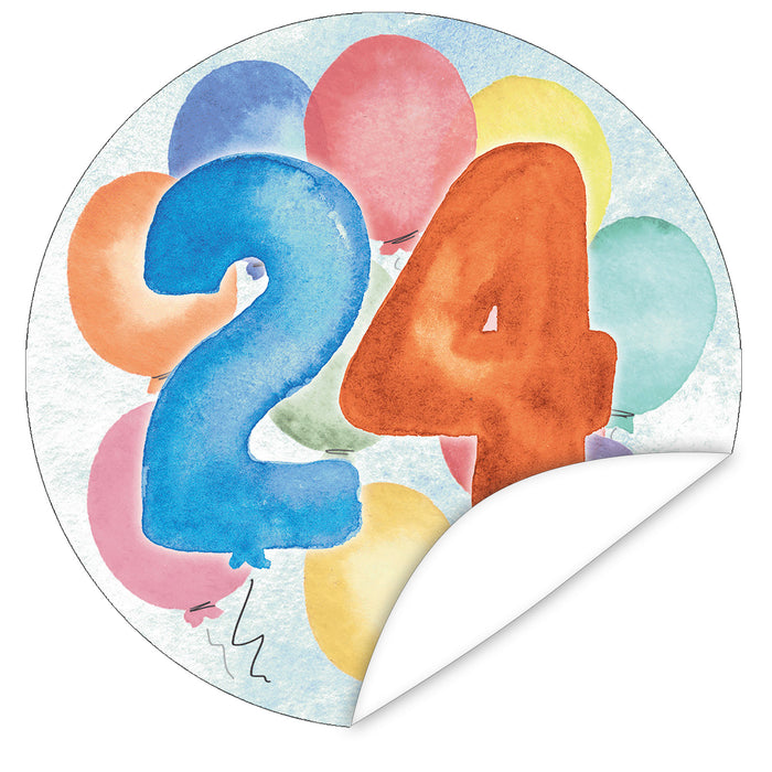 Aufkleber-24-Zahlen-Aquarell