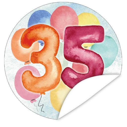 Aufkleber-35-Zahlen-Aquarell
