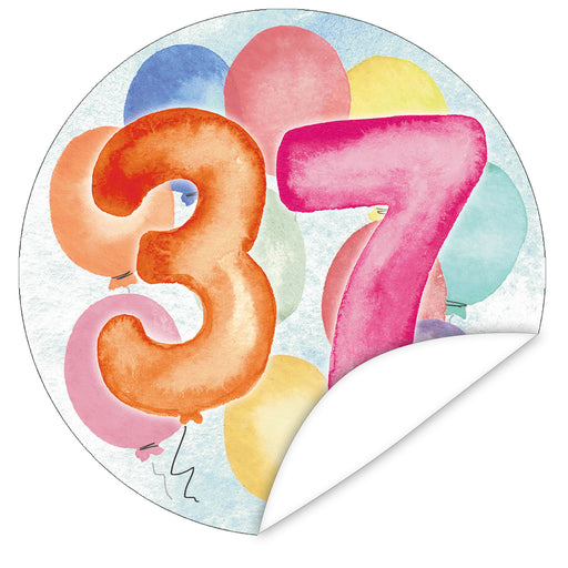 Aufkleber-37-Zahlen-Aquarell
