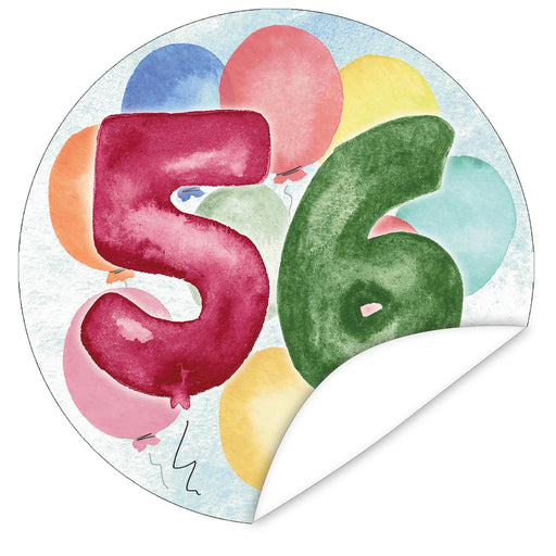 Aufkleber-56-Zahlen-Aquarell