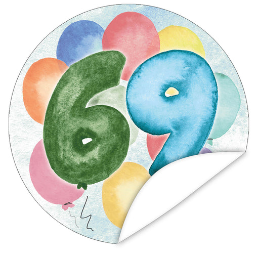 Aufkleber-69-Zahlen-Aquarell