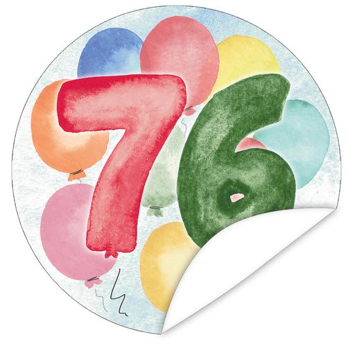 Aufkleber-76-Zahlen-Aquarell