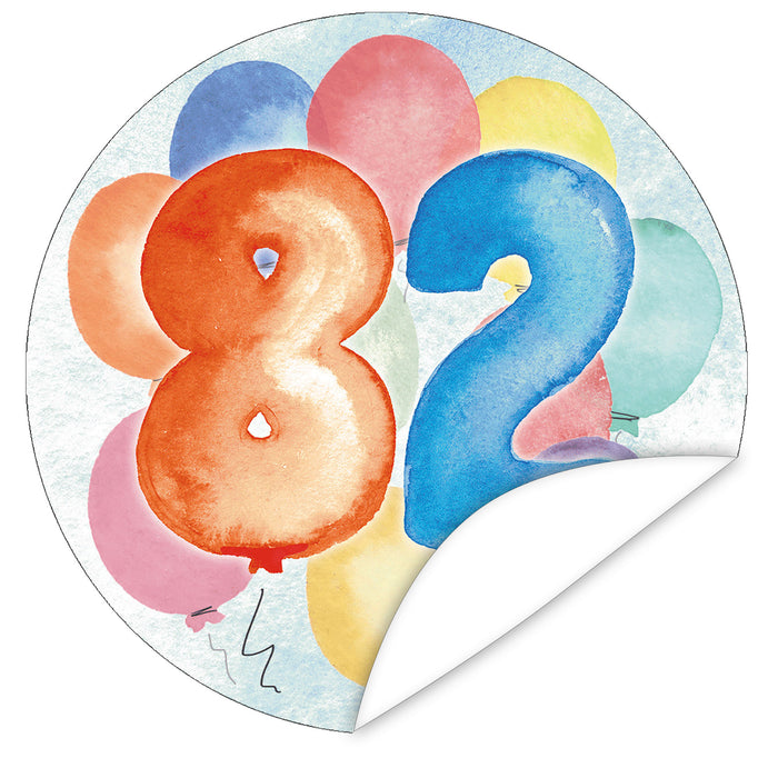 Aufkleber-82-Zahlen-Aquarell