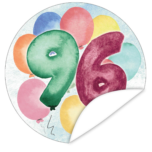 Aufkleber-96-Zahlen-Aquarell