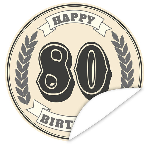 Aufkleber-80-Zahl-Klassik