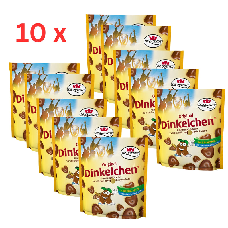 10x Mini Dinkelchen Vollmilch Dr. Quendt à 10g