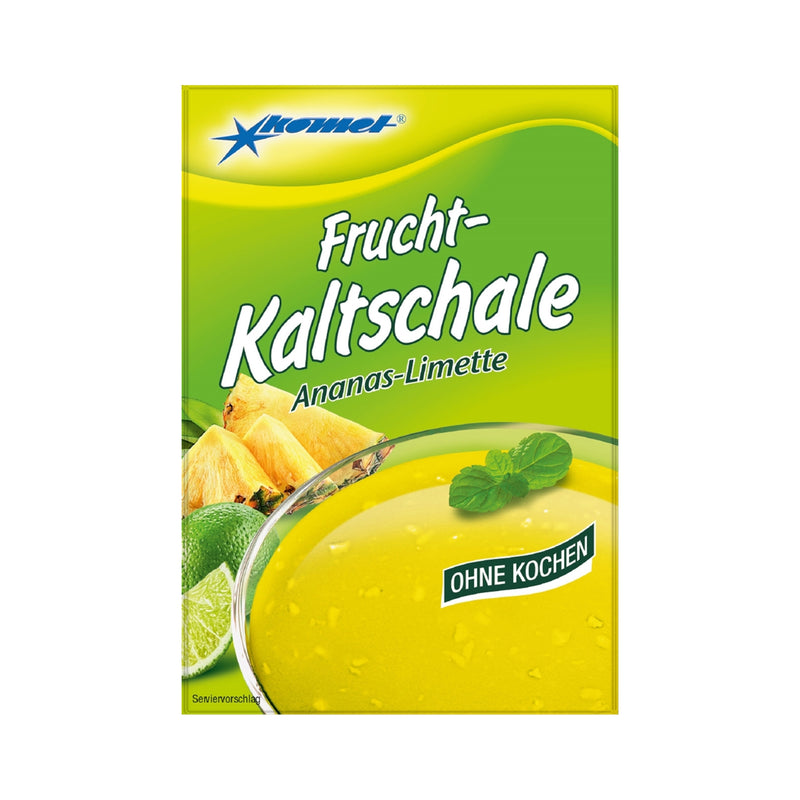 Kaltschale Ananas Limette Komet ohne Kochen